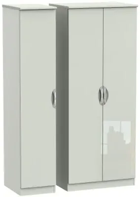 Camden 3 Door Triple Wardrobe - Cashmere image