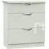 Camden 3 Drawer Deep Chest - Cashmere