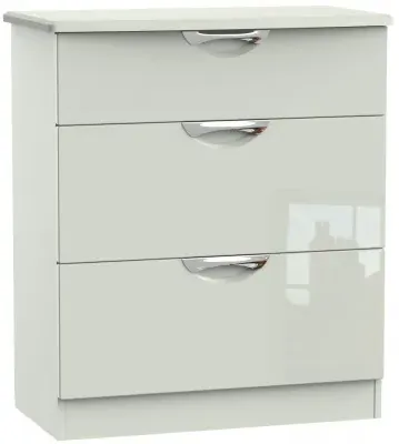 Camden 3 Drawer Deep Chest - Cashmere image