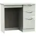 Camden 3 Drawer Single Dressing Table - High Gloss Kaschmir