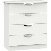 Camden 4 Drawer Chest - Grey