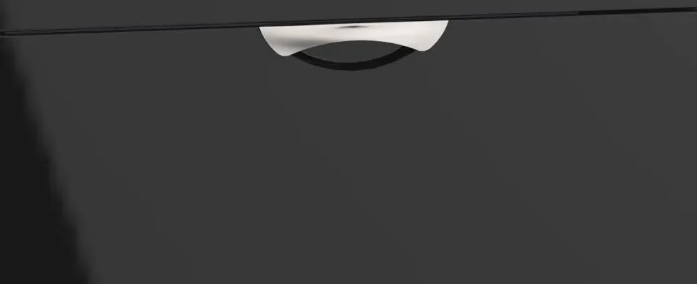 Camden 4 Drawer Deep Chest - Black