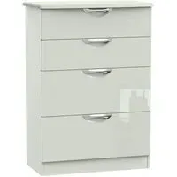 Camden 4 Drawer Deep Chest - Cashmere