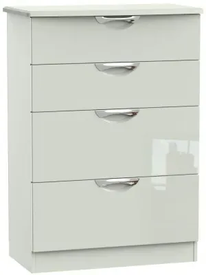 Camden 4 Drawer Deep Chest - Cashmere image