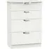 Camden 4 Drawer Deep Chest - Light Grey