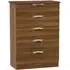 Camden 5 Drawer Chest - Walnut