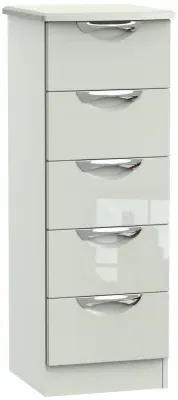 Camden 5 Drawer Narrow Chest - Cashmere image