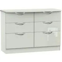 Camden 6 Drawer Midi Chest - Cashmere