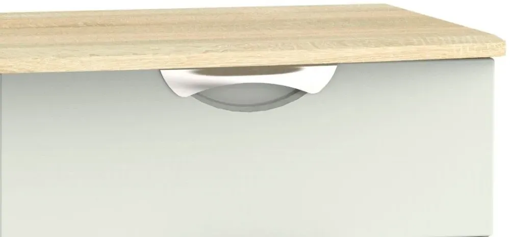 Camden Bed Box - Cashmere, Oak Effect