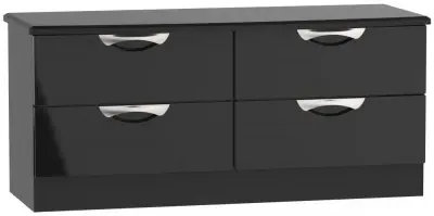 Camden Bed Box with Storage - Black image
