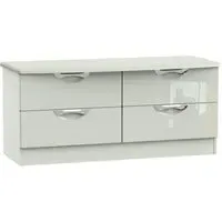 Camden Bed Box with Storage - Cashmere, MDF