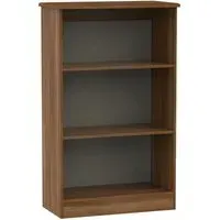 Camden Open Bookcase - Walnut Effect