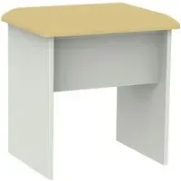 Camden Padded Dressing Stool - Cashmere