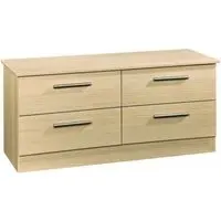 Contrast 4-Drawer Bed Box - Elm