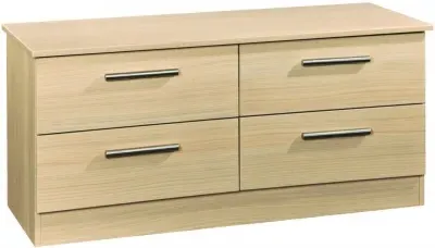 Contrast 4-Drawer Bed Box - Elm