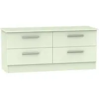 Contrast 4-Drawer Bed Box - Vanilla
