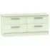 Contrast 4-Drawer Bed Box - Vanilla