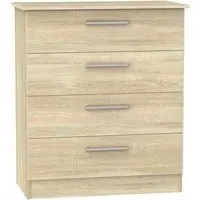 Contrast 4 Drawer Chest - Bardolino