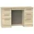 Contrast 6 Drawer Double Dressing Table - Bardolino
