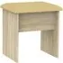 Contrast Padded Dressing Stool - Bardolino