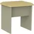 Contrast Padded Dressing Stool - Mushroom