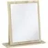 Contrast Small Dressing Mirror - Bardolino