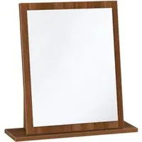 Contrast Small Dressing Mirror - Noche Walnut