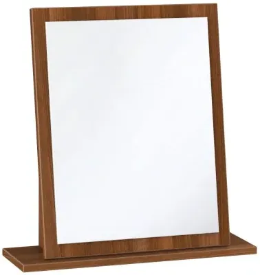 Contrast Small Dressing Mirror - Noche Walnut