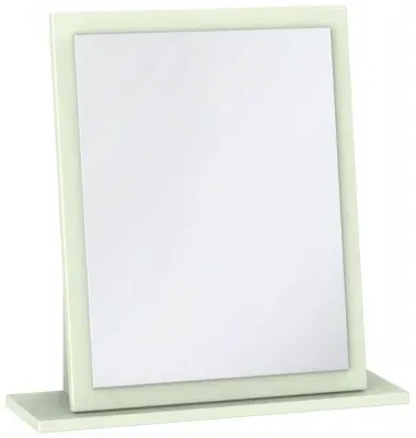 Contrast Small Dressing Mirror - Vanilla