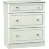 Crystal 3 Drawer Deep Chest - Cashmere