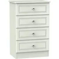 Crystal 4 Drawer Midi Chest - Cashmere