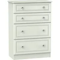 Crystal Cashmere 4 Drawer Deep Chest - Kaschmir Ash