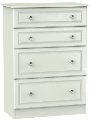 Crystal Cashmere 4 Drawer Deep Chest - Kaschmir Ash image