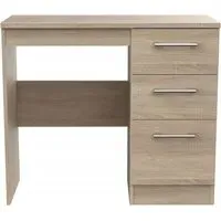 Devon 3 Drawer Single Dressing Table - Bardolino