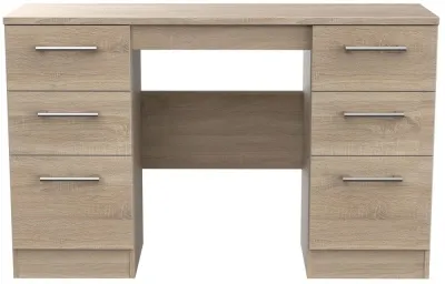 Devon 6 Drawer Double Dressing Table - Bardolino image