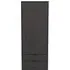 Diego 2 Door 2 Drawer Tall Wardrobe - Black