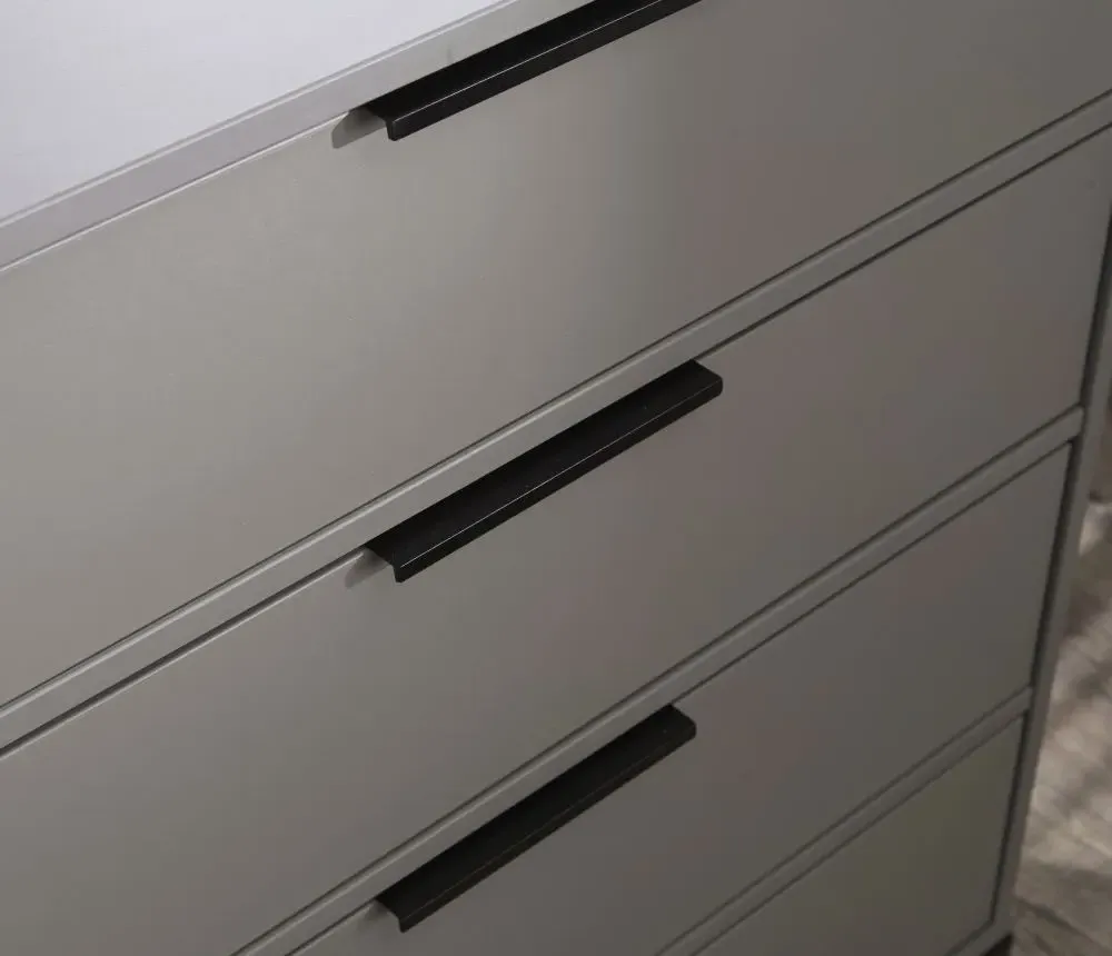 Diego 4 Drawer Chest - Grey
