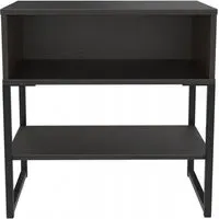 Diego Bedside Table - Black, Particle Wood
