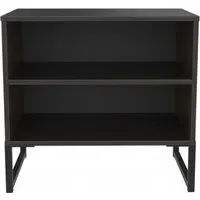 Diego Midi Bedside Table - Black