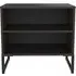 Diego Midi Bedside Table - Black