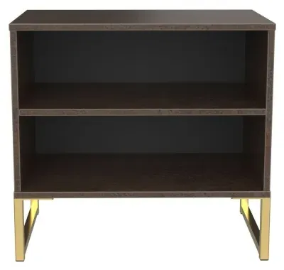 Diego Midi Bedside Table - Copper and Gold
