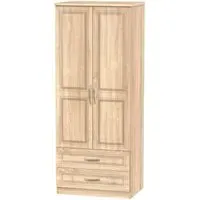 Dorset 2 Door 2 Drawer Double Wardrobe - Bardolino