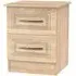 Dorset 2 Drawer Bedside Cabinet - Bardolino