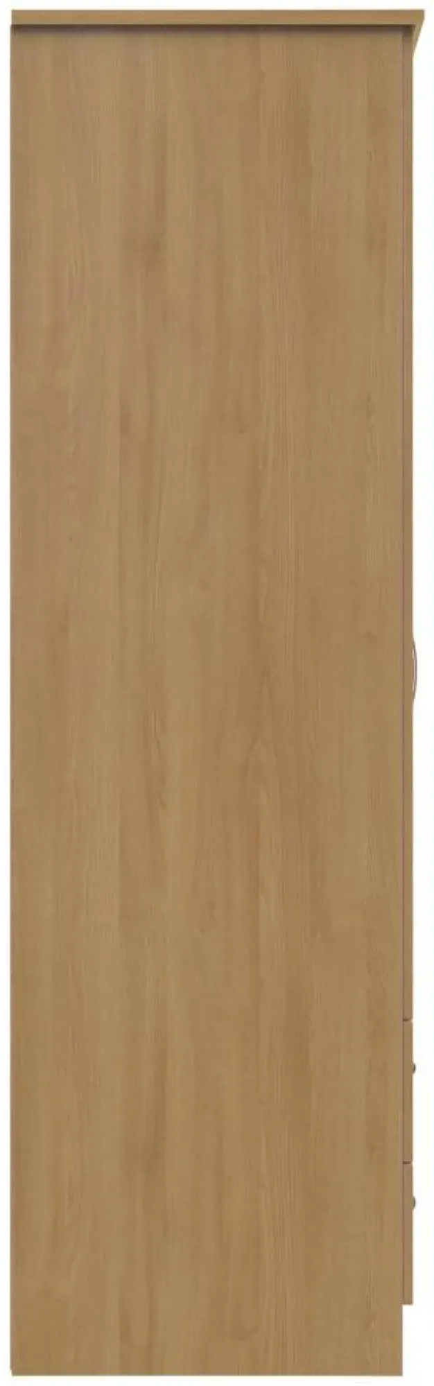 Eve 2 Door 2 Drawer Double Wardrobe - Oak