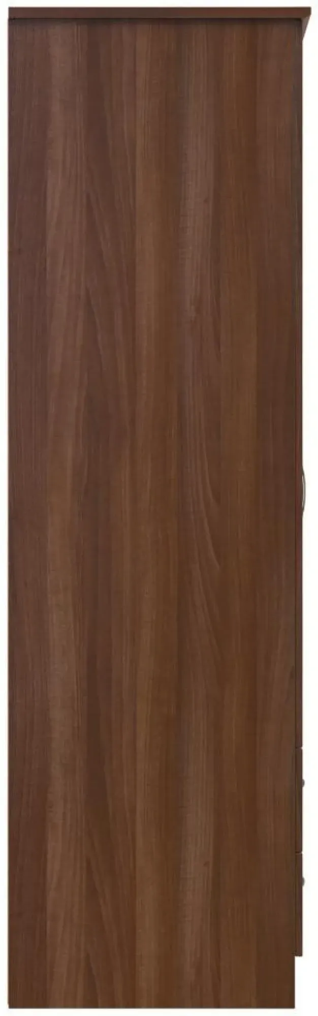Eve 2 Door 2 Drawer Double Wardrobe - Walnut