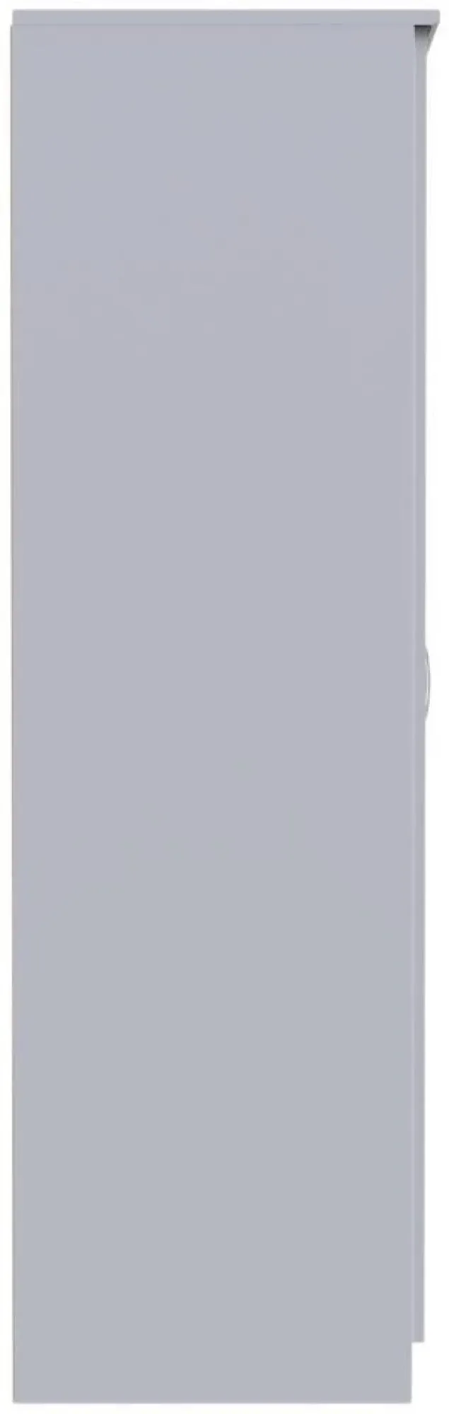 Eve 2 Door Tall Wardrobe - Grey