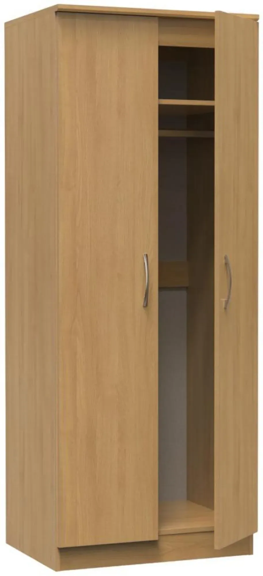 Eve 2 Door Wardrobe - Oak