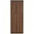 Eve 2 Door Wardrobe - Walnut