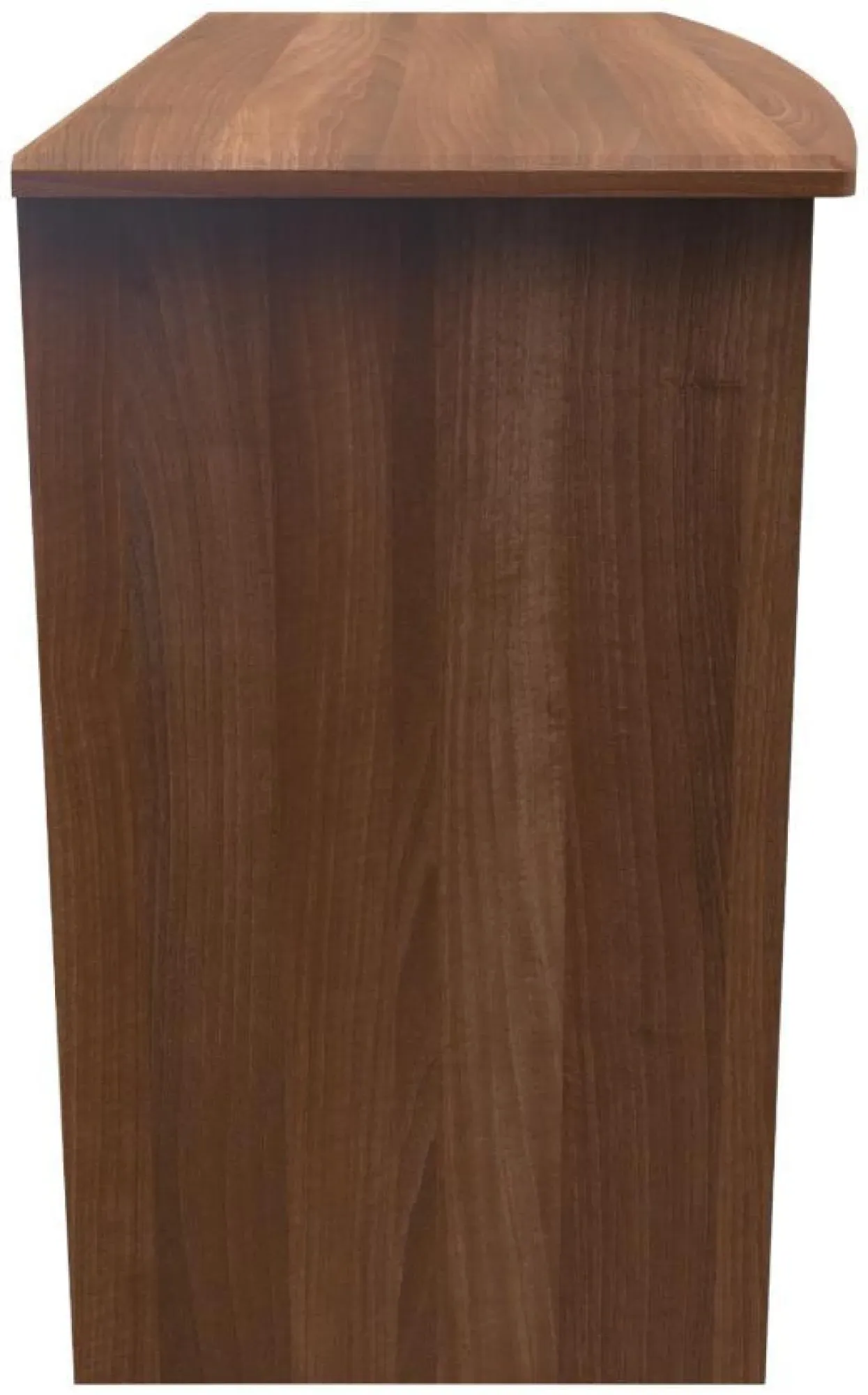 Eve 3 Drawer Desk - Walnut