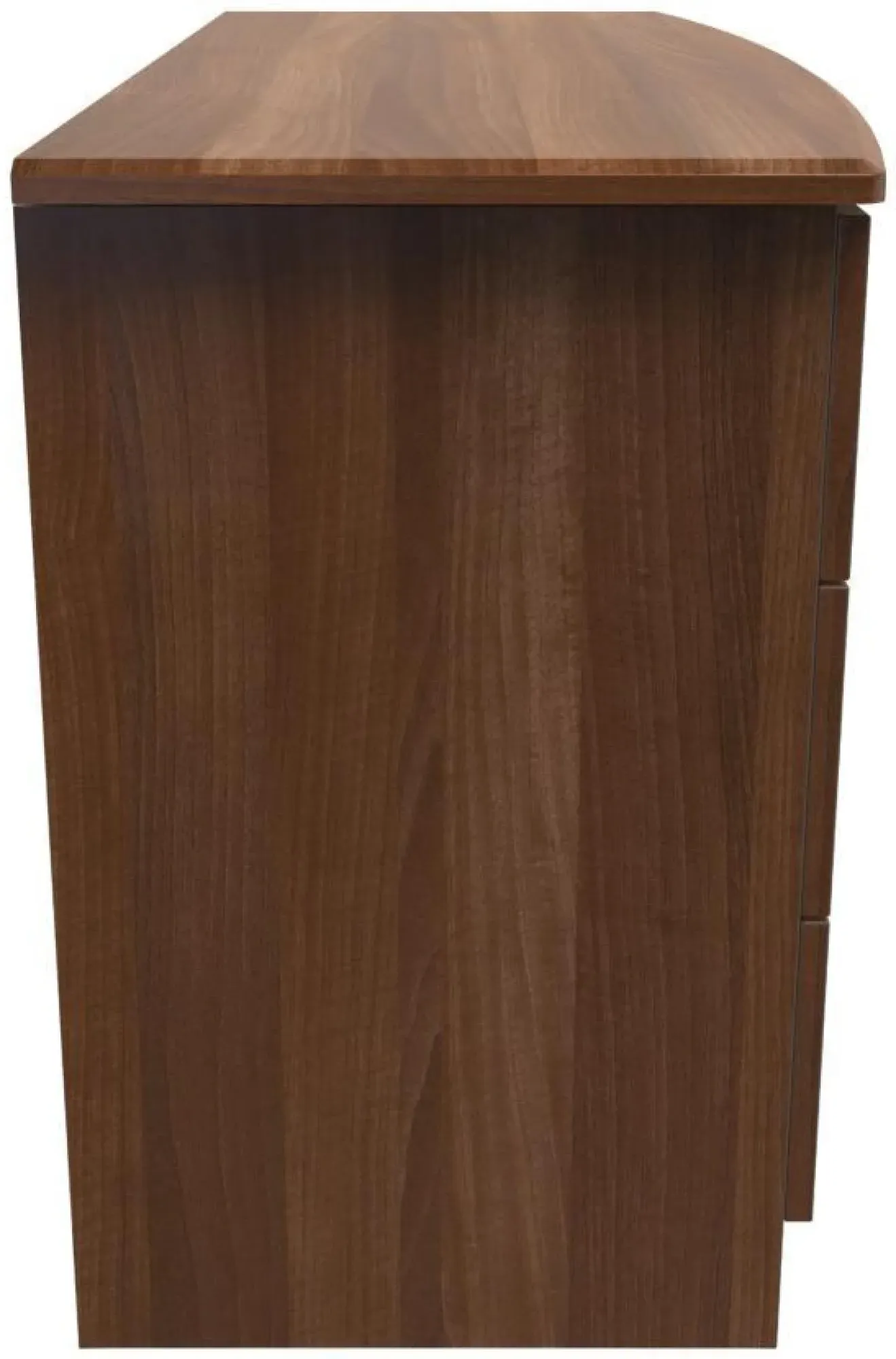 Eve 6 Drawer Midi Dresser - Walnut